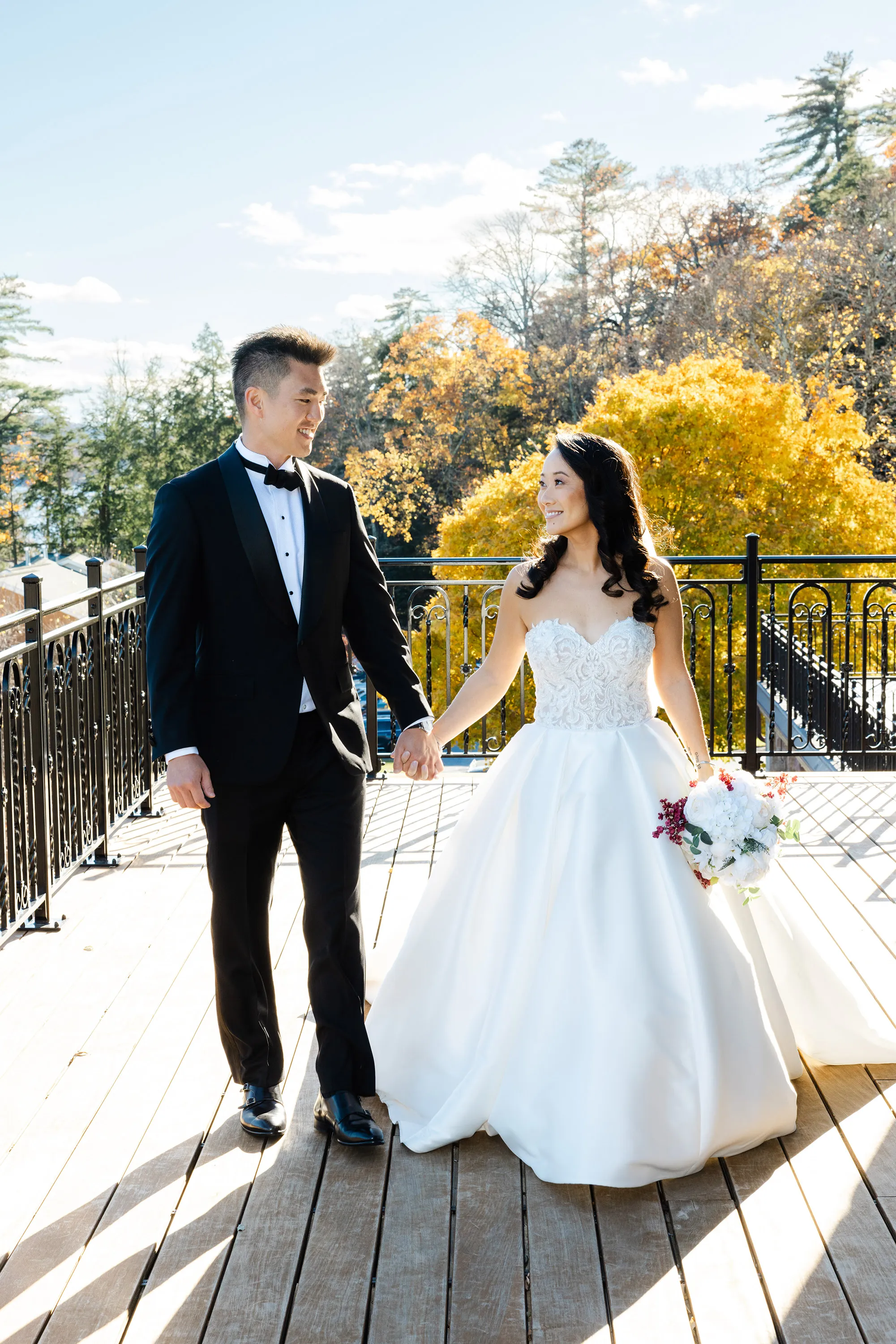 Photo from a Lake George wedding at the Inn at Erlowest. Click to see more weddings on Lake George