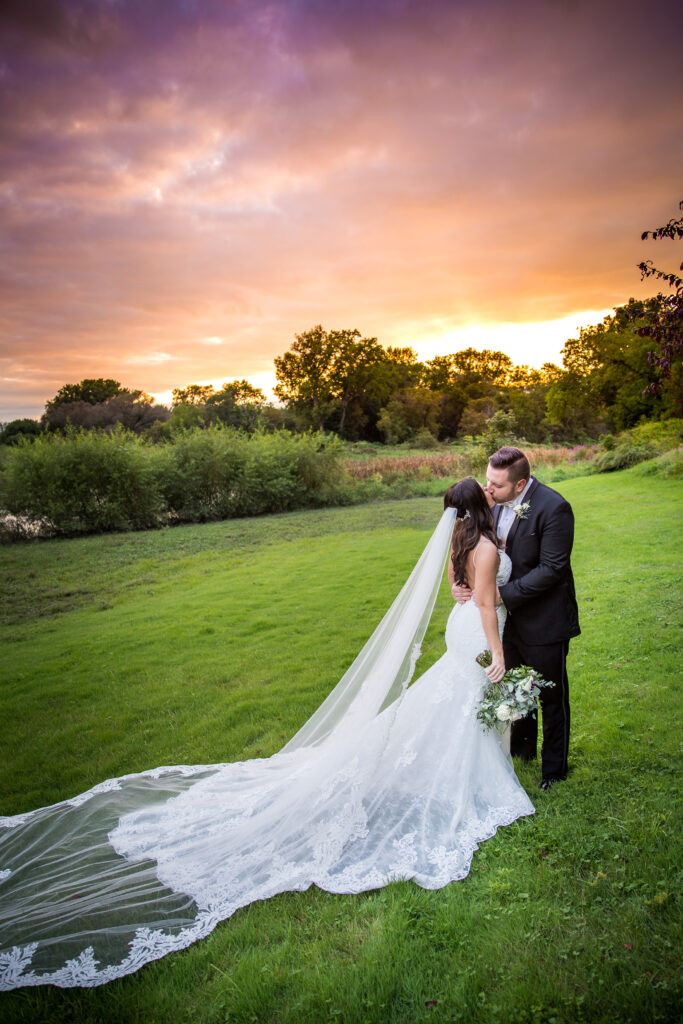 Sunset portrait at Glen Sanders Mansion Scotia