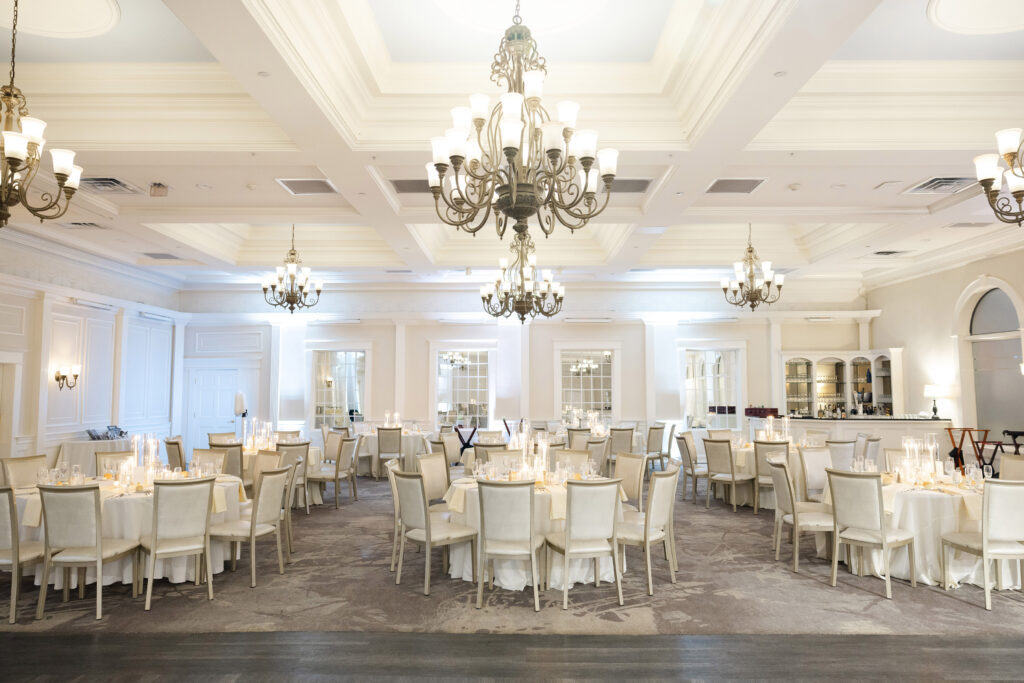 The ballroom at the Glen Sanders Mansion in Scotia