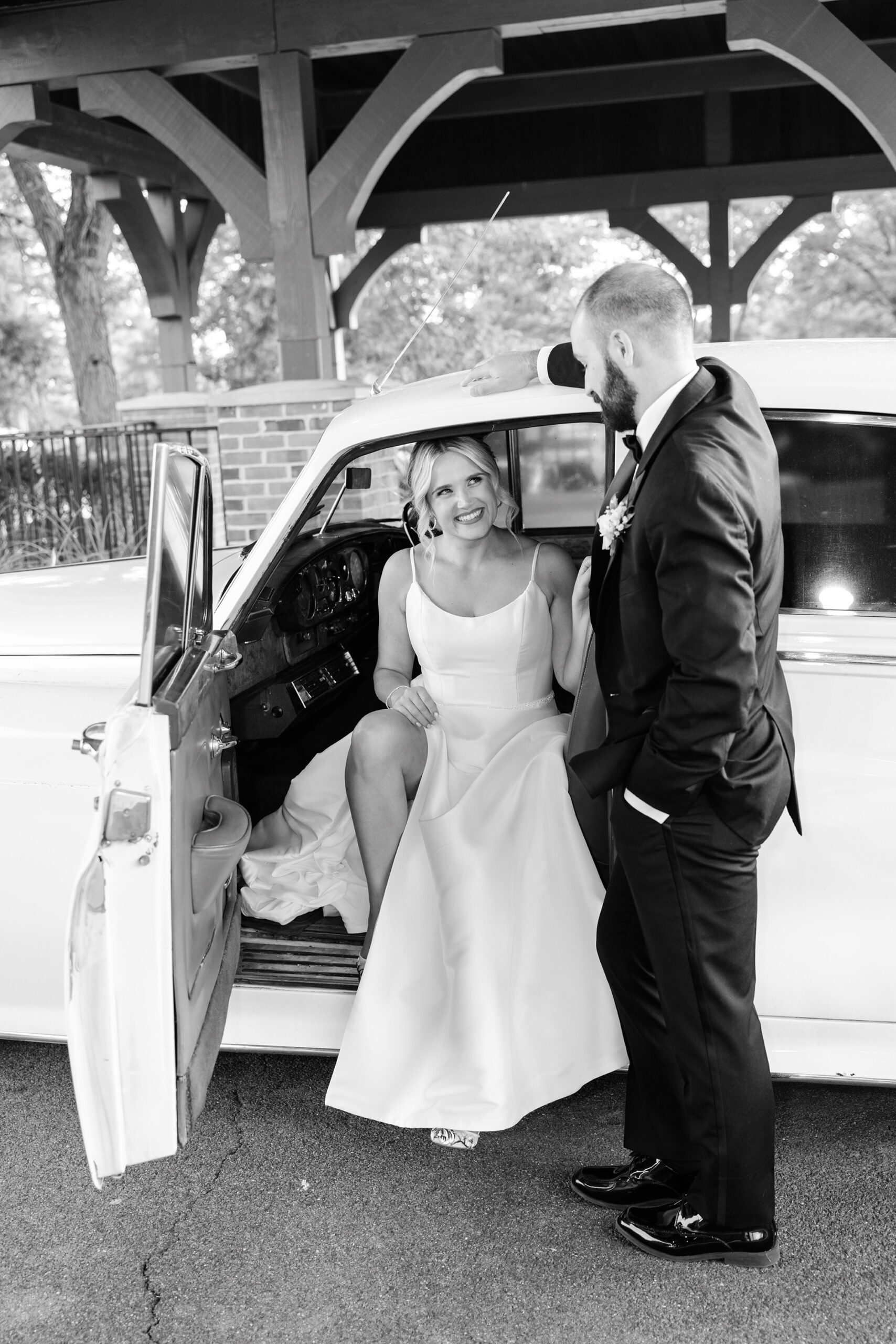 Photo of the bride and groom from a wedding at the Hiland Country Club Queensbury, NY