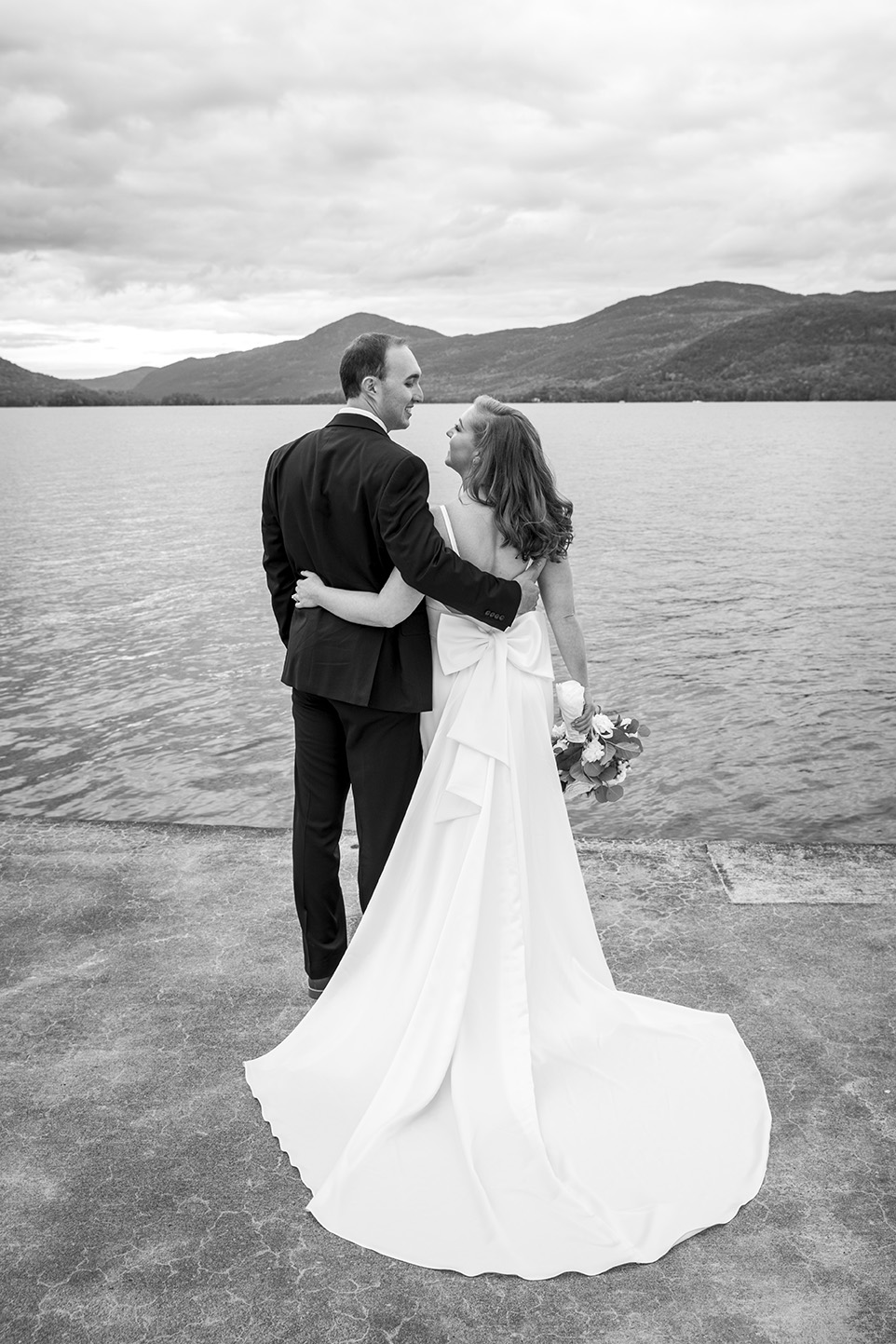 Couples photo from a Lake George wedding at one of our favorite lake george hotels - the Sagamore Resort on Lake George NY