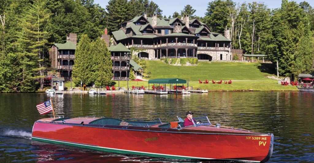 The Lake Placid Lodge in Lake Placid Adirondacks