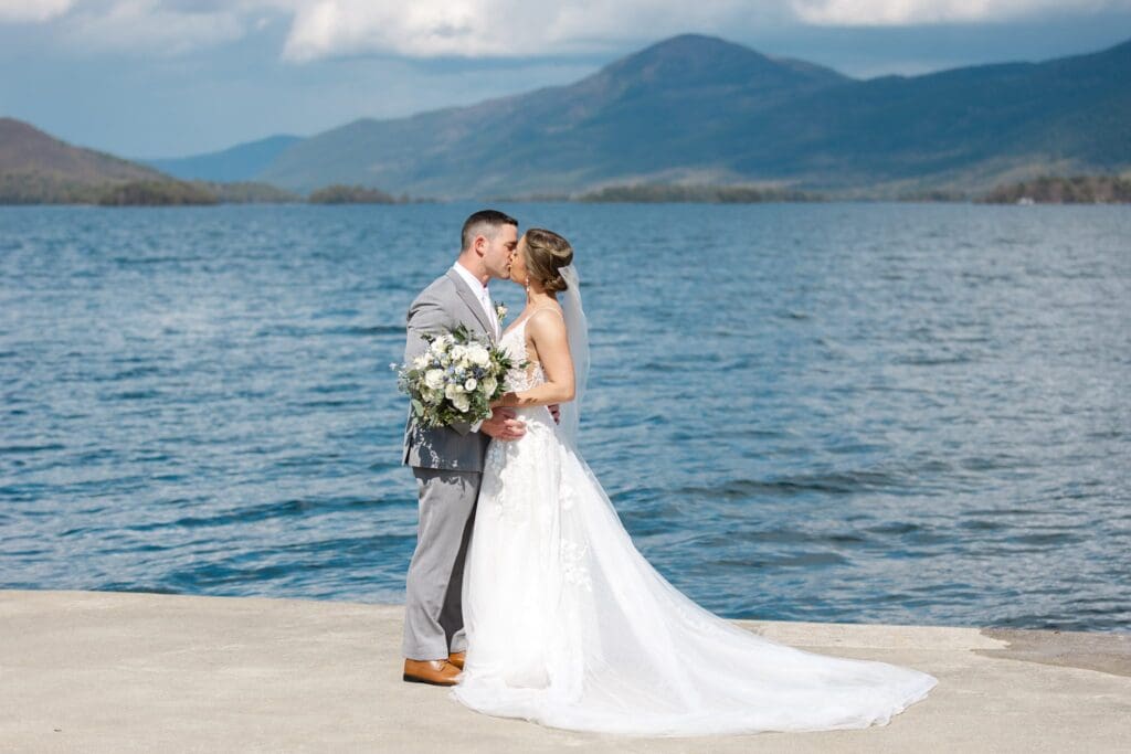 Photos from a stormy Sagamore Resort wedding on Lake George by Saratoga Springs wedding photographer Caitlin Miller