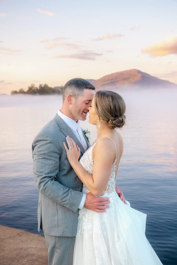 Photos from a stormy Sagamore Resort wedding on Lake George by Saratoga Springs wedding photographer Caitlin Miller