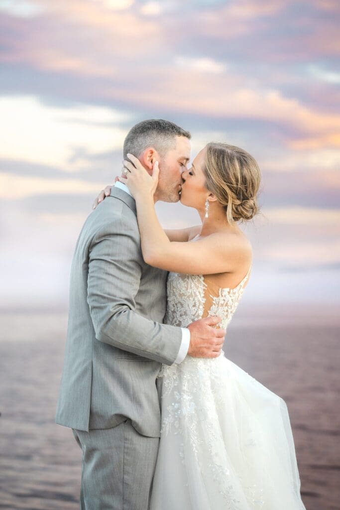 Photos from a stormy Sagamore Resort wedding on Lake George by Saratoga Springs wedding photographer Caitlin Miller